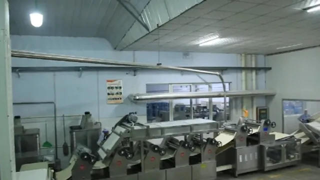 Línea de Producción de Fideos No Fritos, en Escamas
