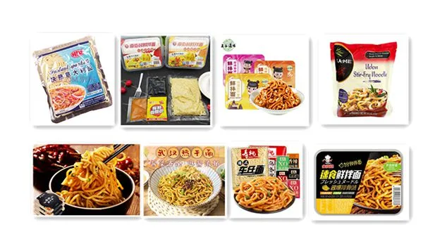 Línea de producción de fideos Udon